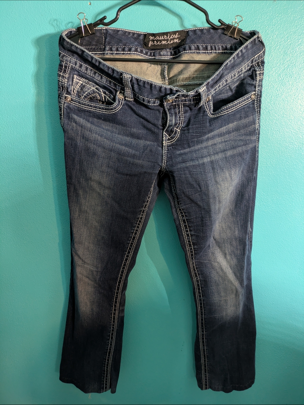 Women’s Dark Blue Bootcut‎ Jeans